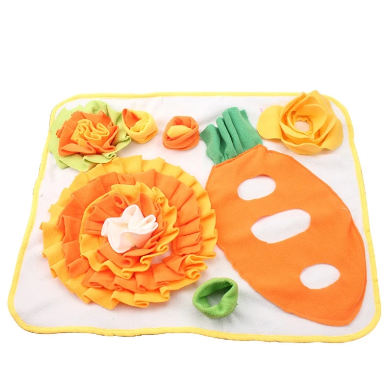 

Rabbit Snuffle Toy Stuffed Animal Chew Toys Blankets for Small Medium Rabbits