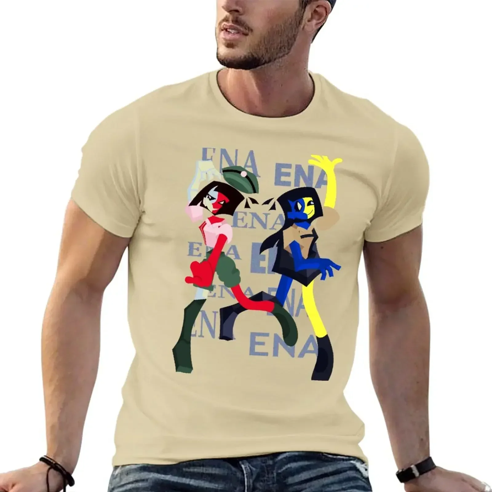 Толстовка Мужская Тяжелая с круглым вырезом Модный Белый свитшот