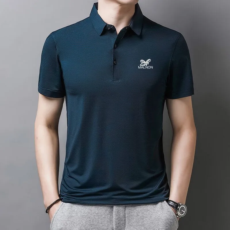 

Golf Clothing Golf Shirts Male Tops 2022 Summer New-Design Mens golf clothes Business golf wear men Short Sleeve Homm