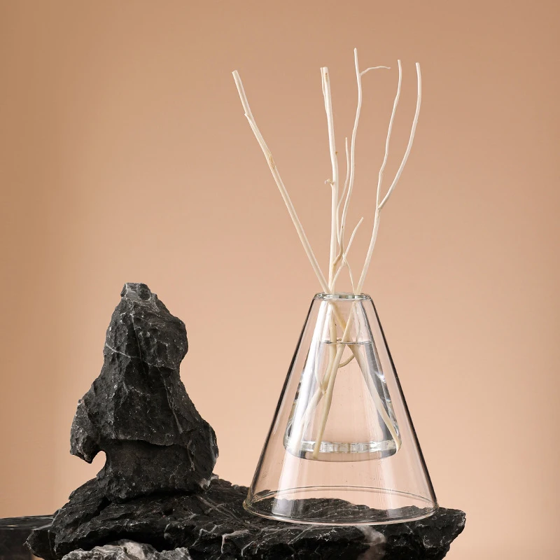 Двухслойный распылитель ароматерапии 1 шт. флакон из прозрачного стекла бутылки