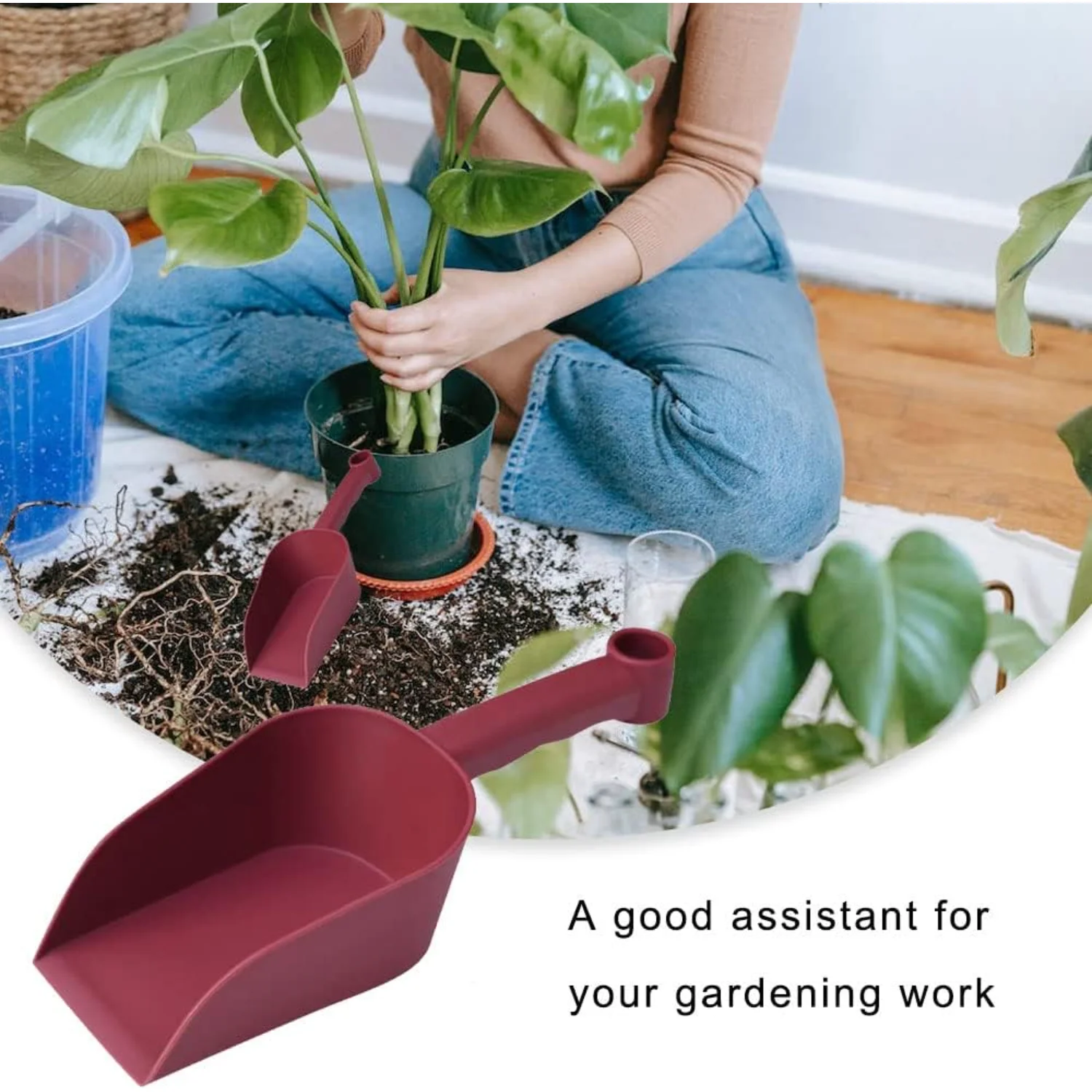 2 шт. садовые лопаты из полипропиленовой смолы ручные кипали дизайн подвесного