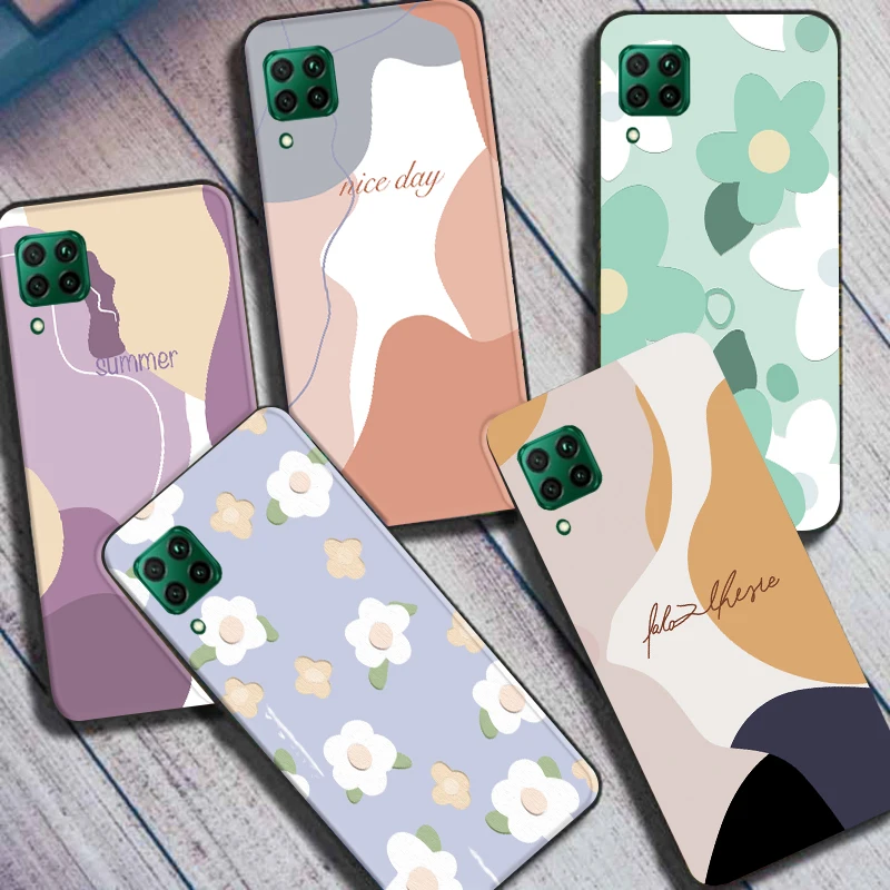 Чехол для Huawei Nova 6, мягкие силиконовые чехлы из ТПУ для телефонов Huawei Nova 6 SE 6SE Nova6 Nova6se, задняя крышка, бамперы