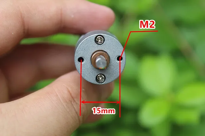 Мотор-редуктор Micro 130 12 В постоянного тока 26 об/мин медленный D-образный вал
