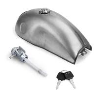 cafe racer black motorcycle gas fuel tank 10l 2 6 gallon for for suzuki for