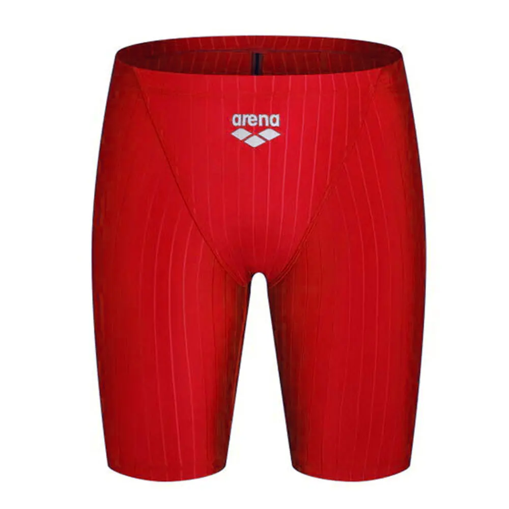 Summer Men's Beach Tight Surf Shorts Swimming Jammers Trunks UV Athletic Training Swim Pants Swimwear Gym Sports Trunks Jammers