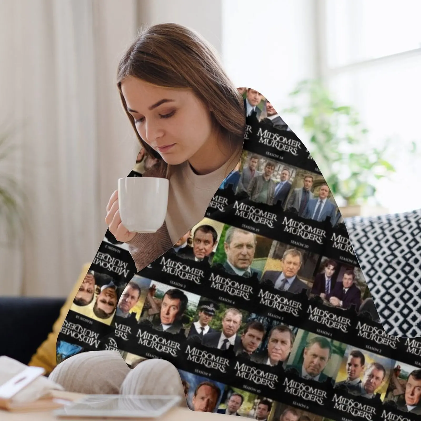 20-сезонные сезоны в Мидомер — одеяло с узором