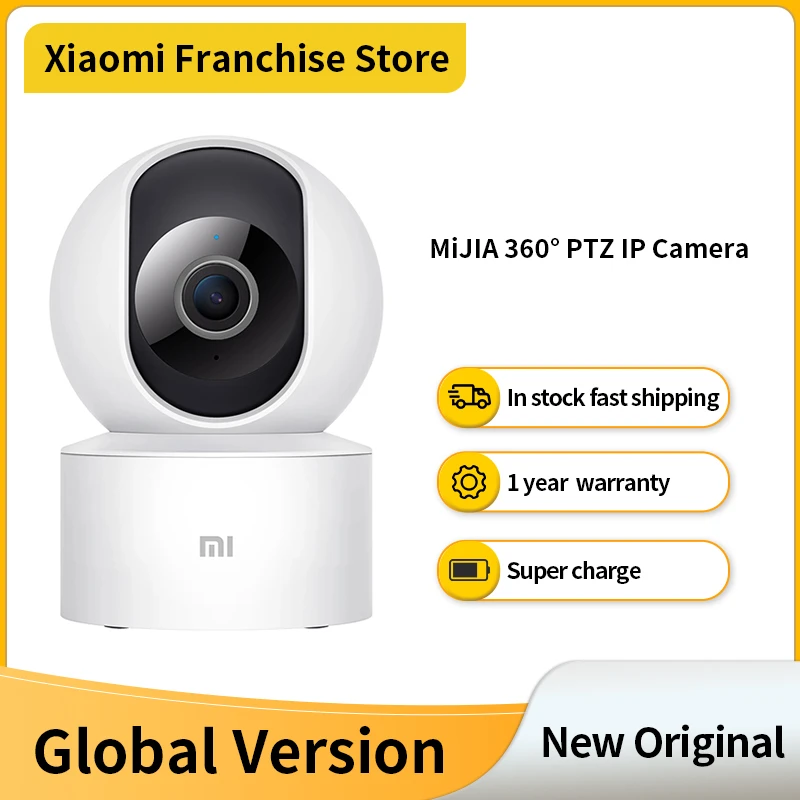 Глобальная версия Xiaomi MiJIA 360 ° PTZ IP-камера SE с горизонтальным углом 1080P