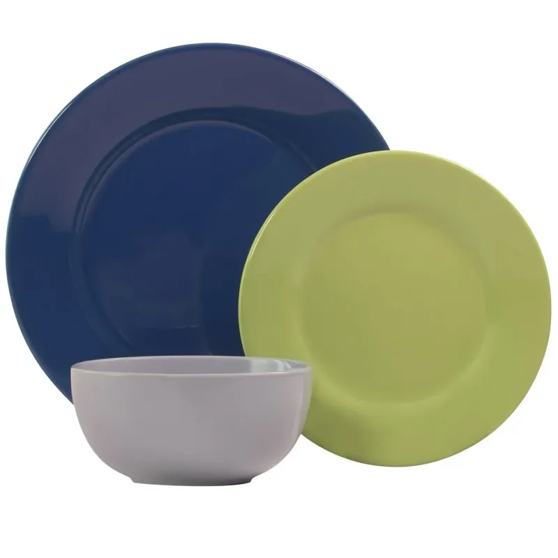 

Exceptional High-Quality 12-Piece Home Stoneware Dinnerware Set for Stylish Meal Presentation