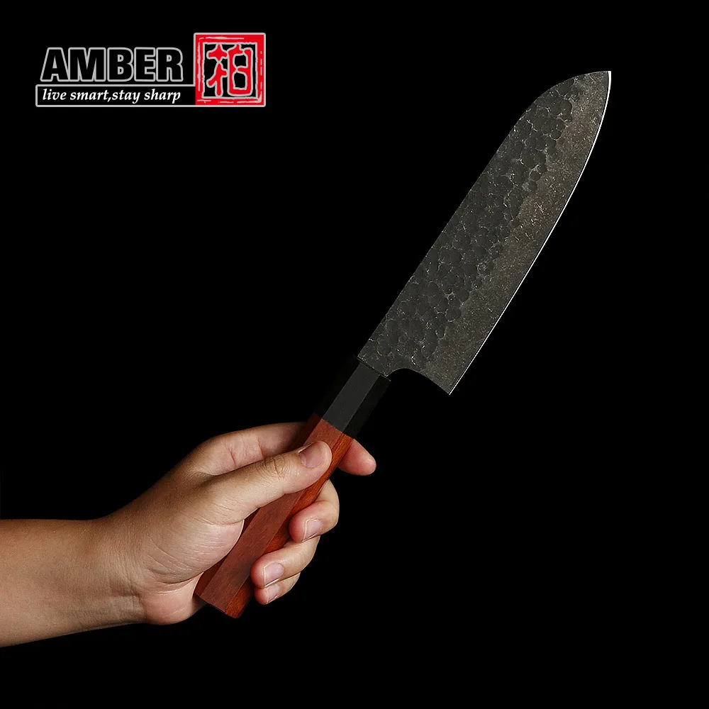 Высококачественная углеродистая сталь 1-5 шт. набор японских кухонных ножей Nakiri