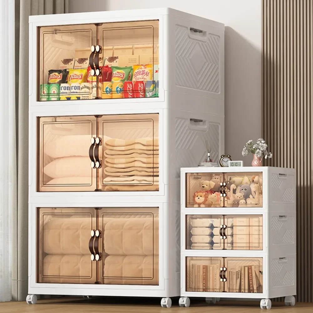 Складной шкаф напольный многослойный многофункциональный простой большой