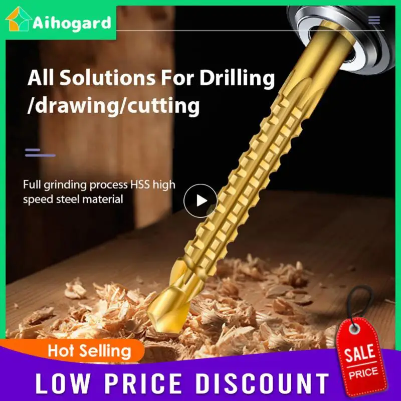 

High Speed Steel Drill Bits Suitable For Drilling Wood Plastics Steel 4-12mm / 4-20mm / 4-32mm Drill Hole /set High Speed Steel