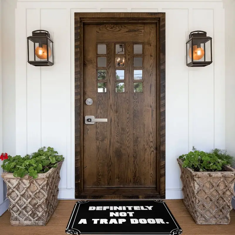 Персонализированный женский не ловушка Дверной Коврик Противоскользящий коврик