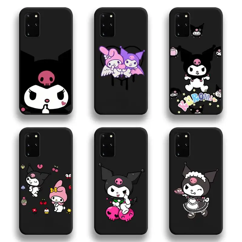

Cute cartoon Sanrio Kuromi Rabbit Phone Case For Samsung Galaxy S21 Plus Ultra S20 FE M11 S8 S9 plus S10 5G lite 2020