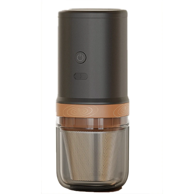 

3IN 1 Drip Coffee Machine Grinder Coffee Machine High-Grade Stainless Steel Adjustable Coffee Grinder Long Battery Life