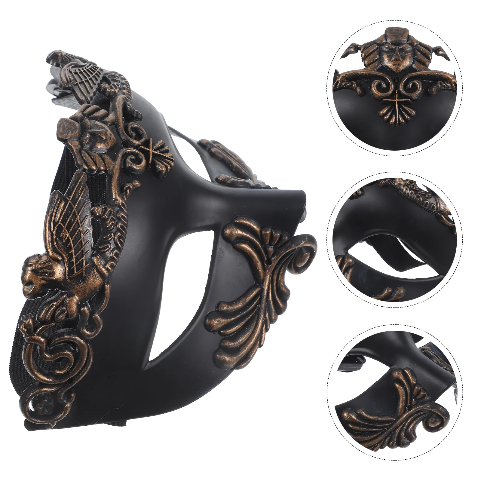 

Wedding Decoration Masquerade Mask Prop Make Party Photography Women Cosplay Props Halloween Man Therian