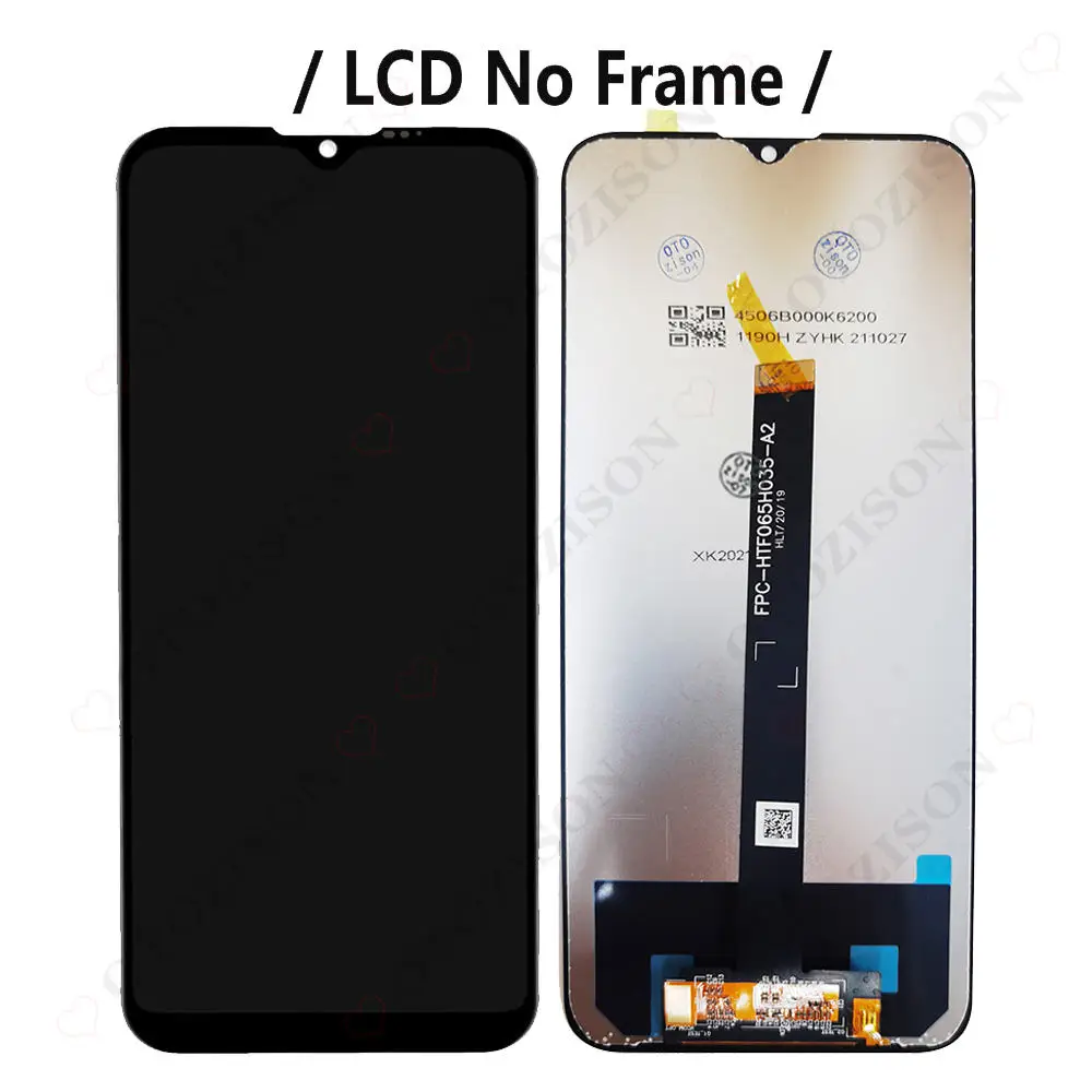 Tanie Wyświetlacz LCD Z Ramką Do Wyświetlacza Motorola One Fusion XT2073-2 Ekran LCD Wymiana Zespołu Digitizer Wymiana Części LCD OneFusion