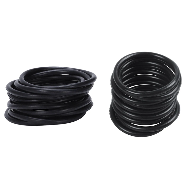 

20 Pcs Mechanical Black Rubber O Ring Oil Seal Seals, 10 Pcs 45 X 3 Mm & 10 Pcs 36 X 30 Mm