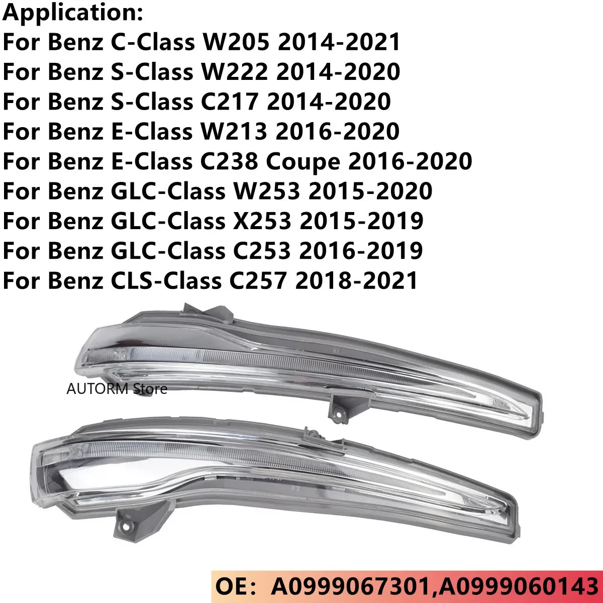 

A0999067301 A0999067401 лампа указателя поворота зеркала для Benz W222 S320 S350 S400 W205 C180 C200 C250 W253 GLC300 W213 W253