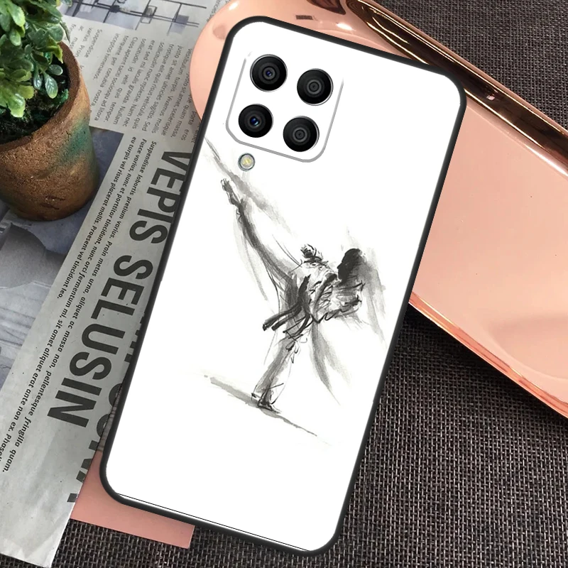 Японский боевой чехол для каратэ Girl для Samsung Galaxy M32 M31 M12 M52 M13 M33 M53 M11 M51 M15 M55 M14 M34 M54 M20 M30s (art.: 3920ca7b708ef) - 3920ca7b708ef