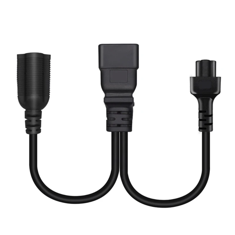 IEC320 C20 к 5-20R + C5 Кабель-адаптер питания разъемы папа-мама Шнур преобразования