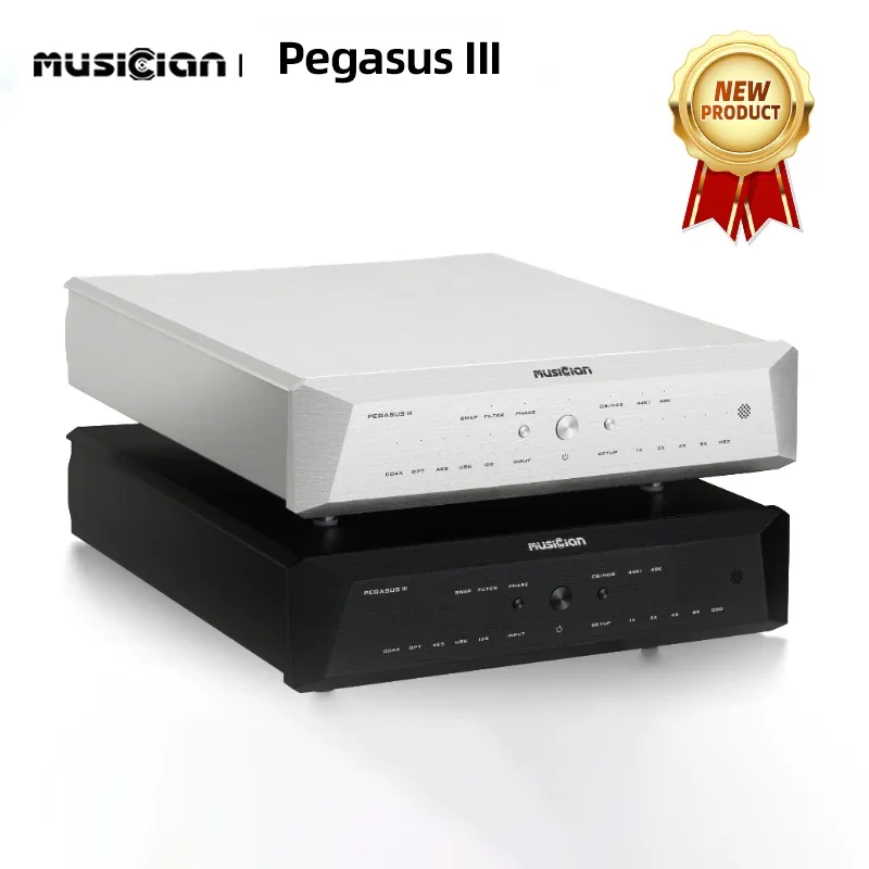 Фото ЦАП MUSICIAN PEGASUS III R2R 24-битный, сбалансированный, R2R DSD, на чипах ALTERA, DSD1024, PCM1536kHz, USB I2S аудиодекодер №2