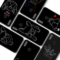 french bulldog phone case for huawei honor 10lite 10i 20 8x 10 funda for honor 9lite 9xpro back coque
