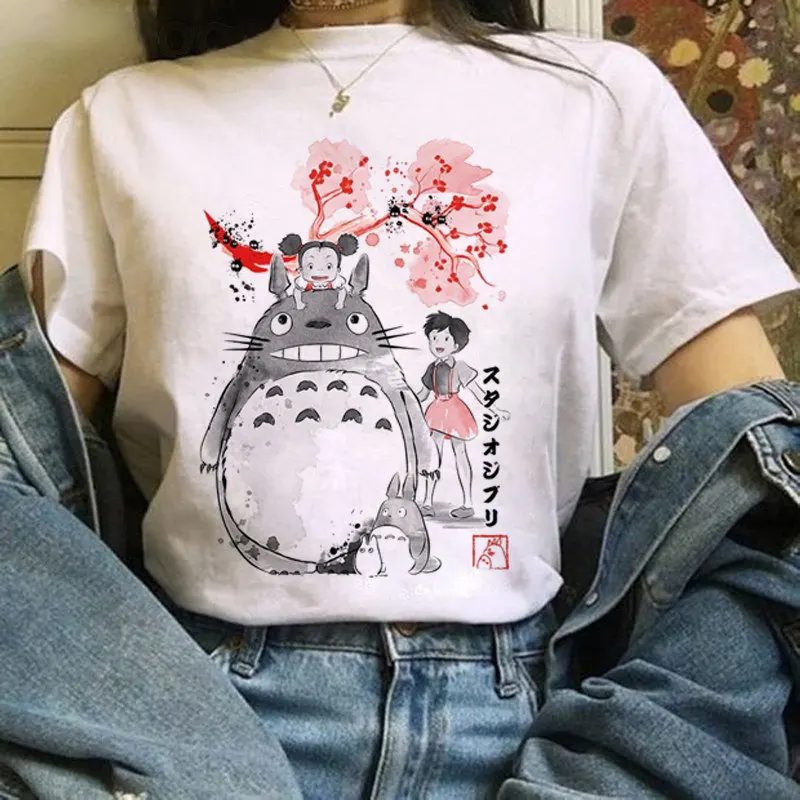 

Забавная кавайная футболка в стиле Харадзюку, женская футболка Ullzang, мультяшная футболка, милая аниме футболка, женская футболка, Y2K
