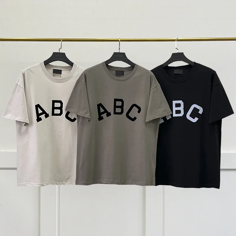 

Футболка женская оверсайз с надписью ABC, сезон 7, 100%, 1:1