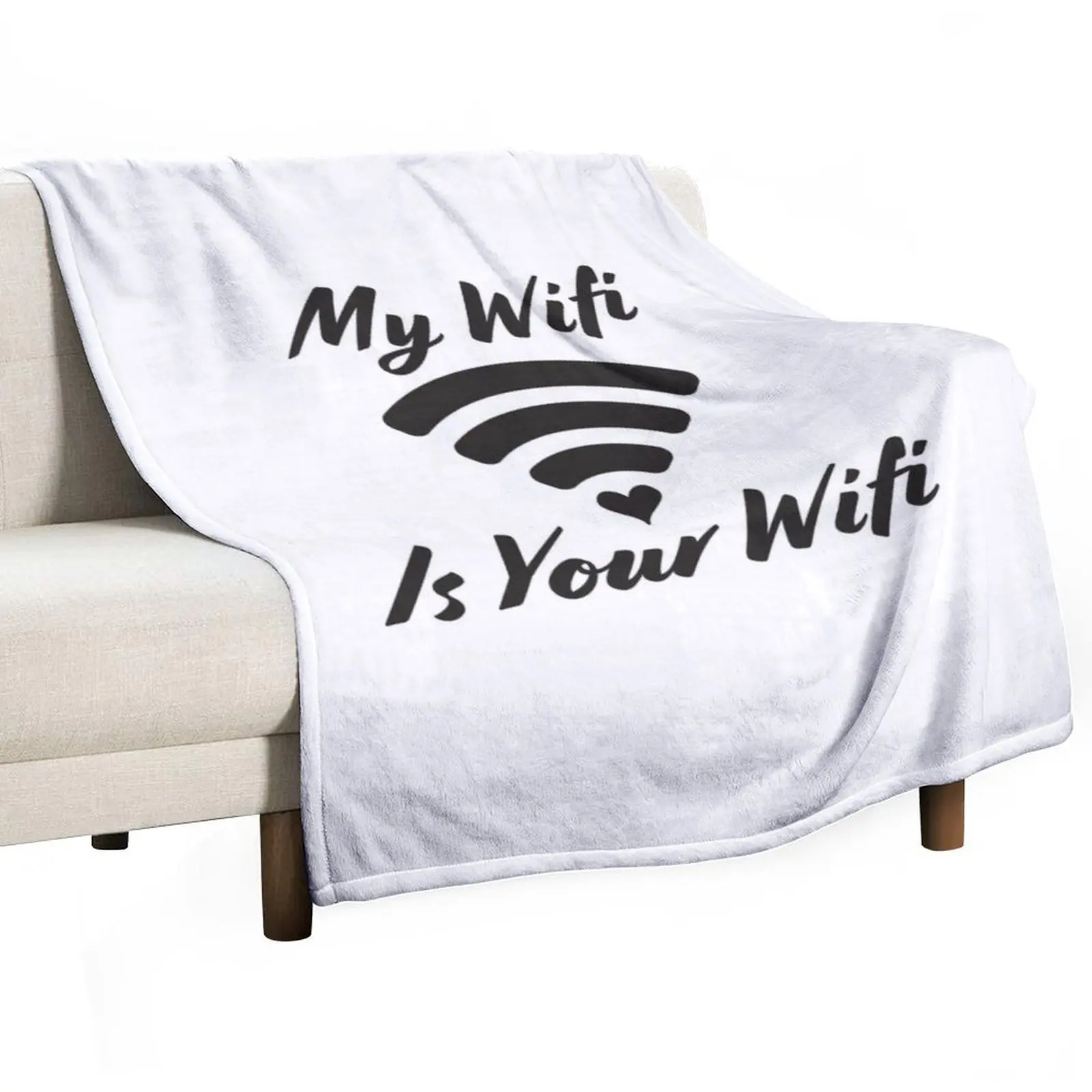 Мой Wi-Fi-это ваше одеяло с Wi-Fi для декоративных диванов