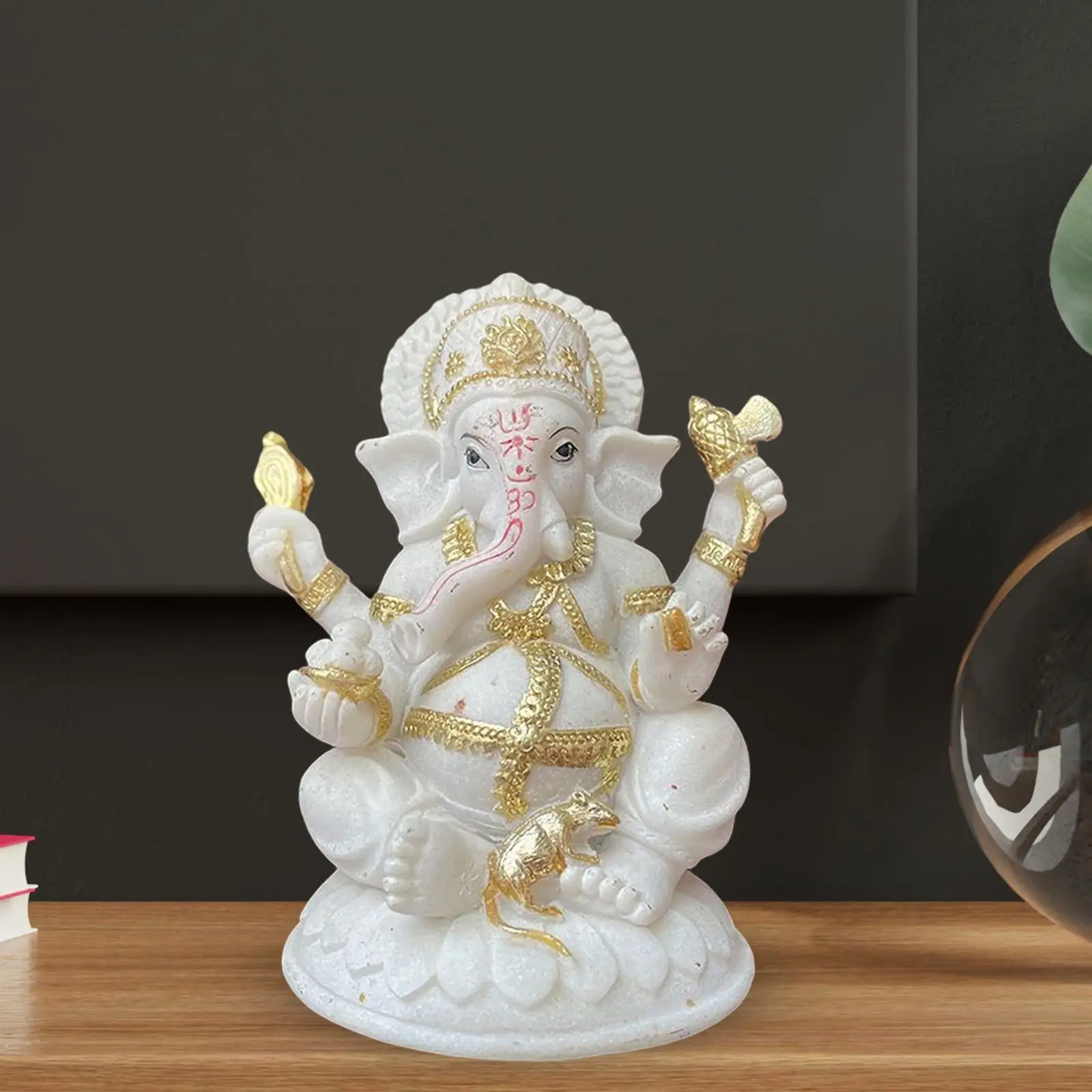 Семейная статуя бога из смолы статуэтка религиозного Будды статуэтки Ганеша для