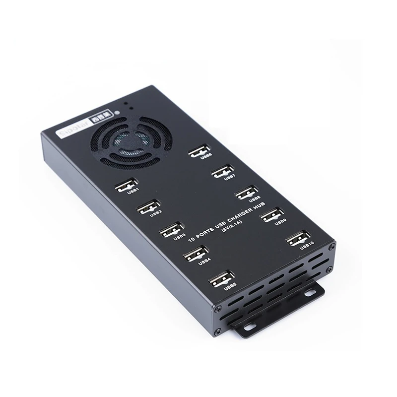 Зарядный концентратор Sipolar A400 с 10 USB-портами, 2,0 А, 12 В, 10 А
