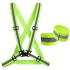 Светоотражающий Жилет для бега, езды на велосипеде