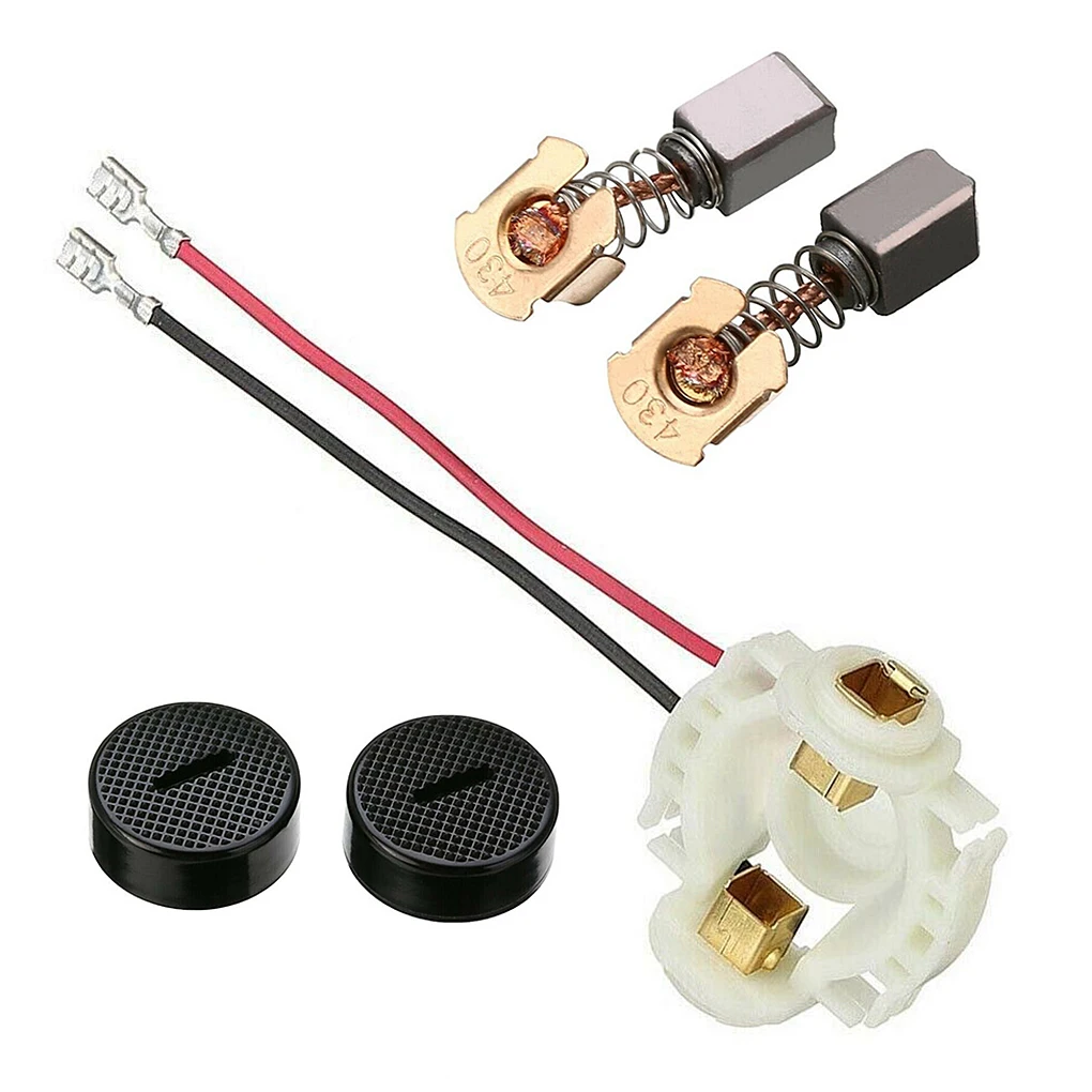 

5 Pieces Set Angle Grinder Carbon Brushes Kit Electric Handtool Accessories