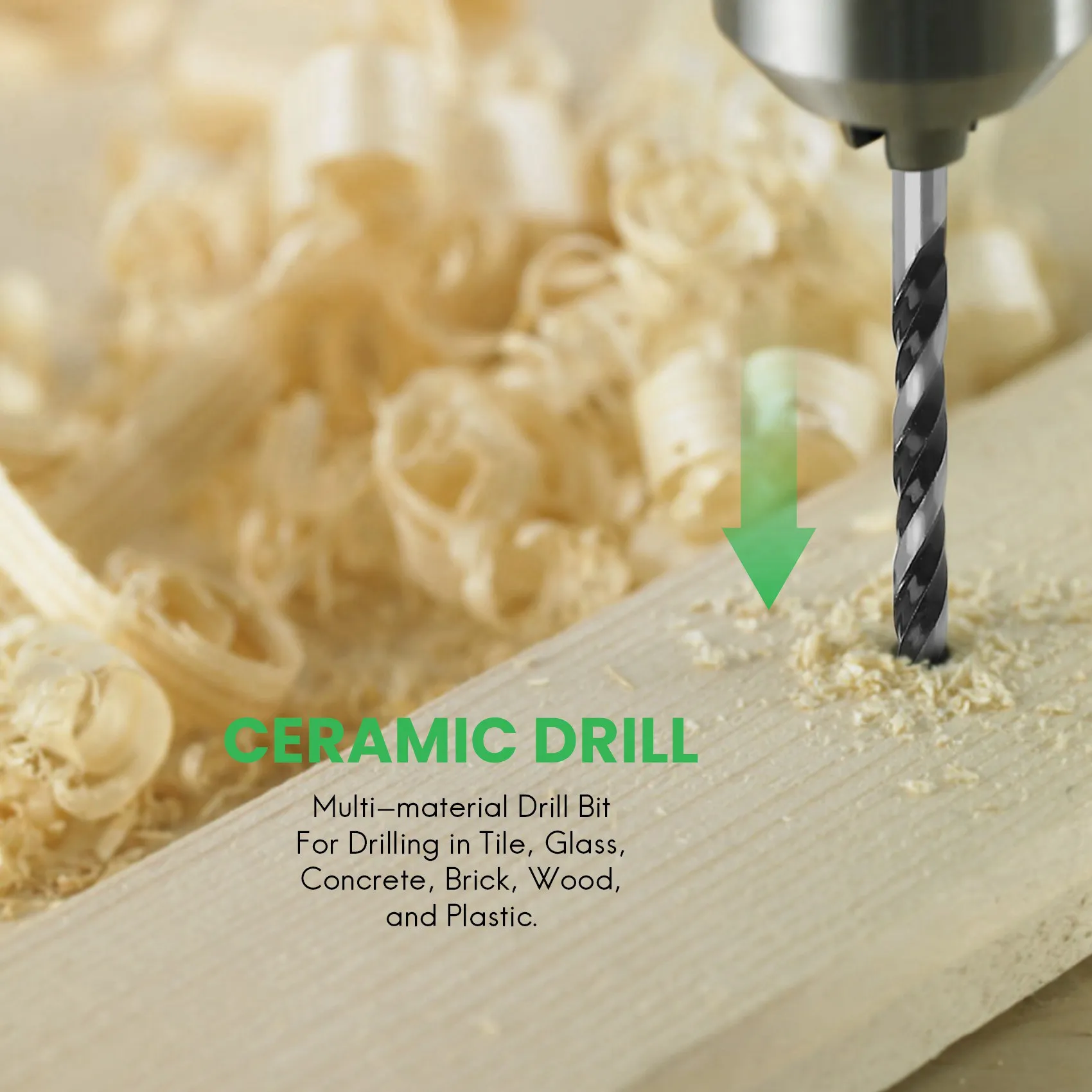 Многофункциональные сверла набор из 10 многоматериальных сверл 6 мм для сверления