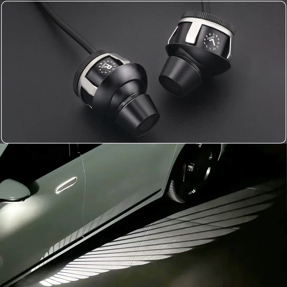 2 шт. светодиодные приветственные фонари автомобильные окружающие освещение