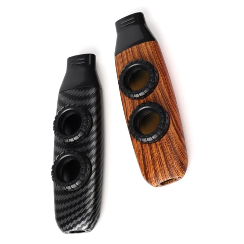 Дизайн с двумя отверстиями Kazoo двойная мембрана аккомпанемент укулеле гитара