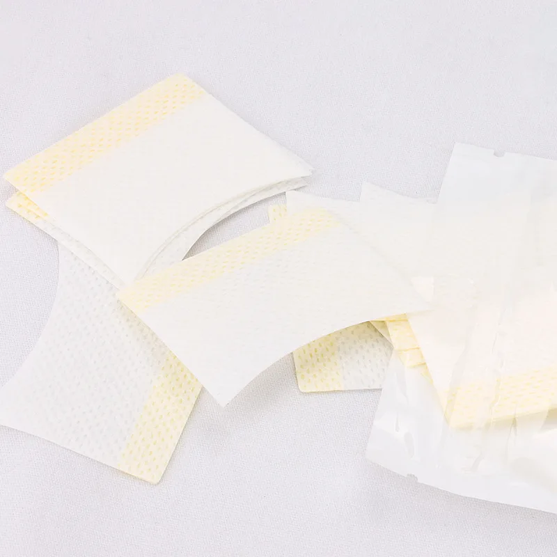 

40PCS/Pack Eyelash Removal Cotton Sheet Swab Wipe Fabric Pads Paper for Lashes Grafting Glue Nails Removal Cleaning Tools