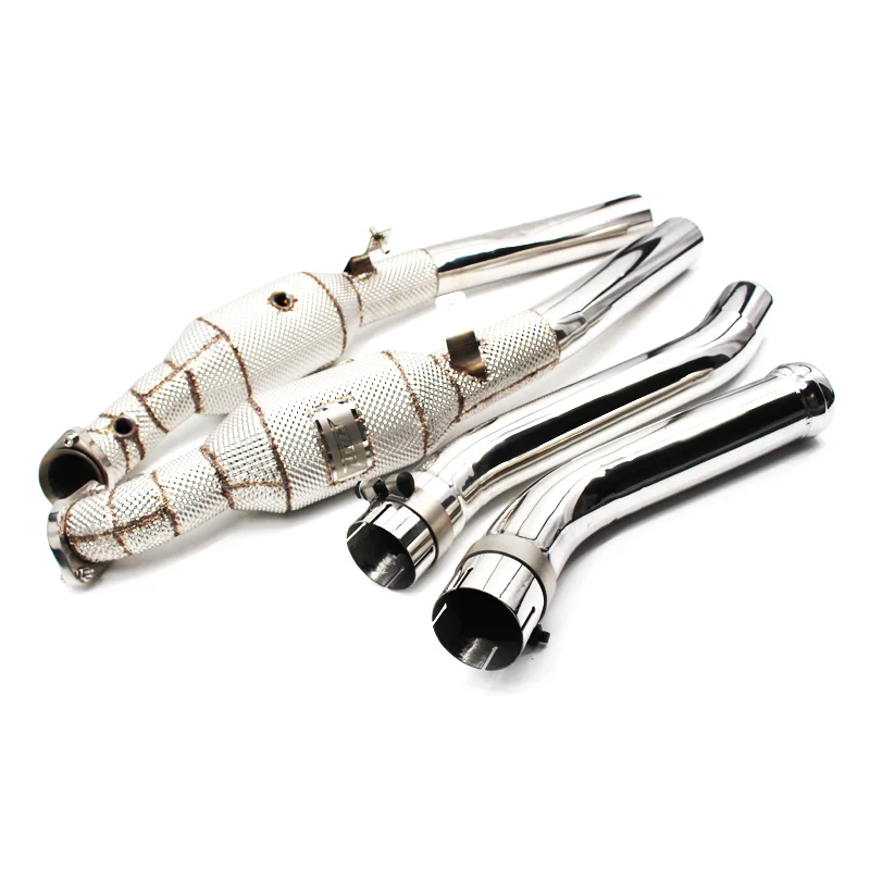 

Boska Downpipe For Mercedes-Benz ML63 AMG 6.2L 2007-2011 with catalyst High flow catted downpipe Exhaust Downpipe Exhaust Pipe