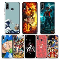 for huawei mate 10 20 lite 40 pro cases soft tpu back cover anime one piece luffy zoro ace phone case for huawei y6 y9 2019 y8s
