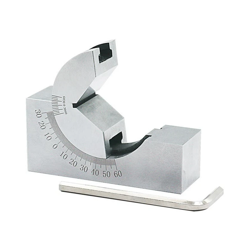 

Adjustable Angle Gauge Precision Angle Cushion Gauge Grinding Machine Milling Machine Angle Cushion Block AP25 V-Type