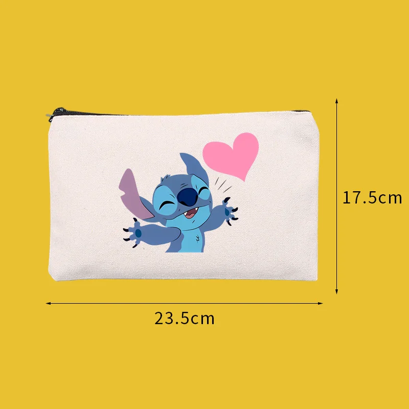Disney Lilo & Stitch косметичка для женщин милый дорожный органайзер макияжа