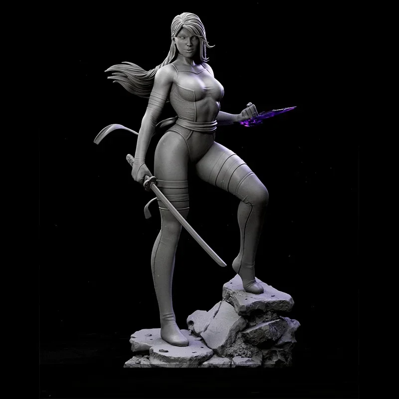 1/24 75 мм 1/18 100 набор моделей из смолы женская скульптура героя фигурка окрашенная