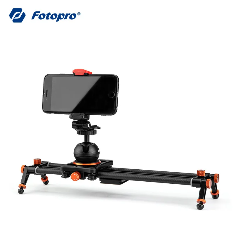 Скользящая головка для смартфона Fotopro из углеродного волокна для мини-камеры