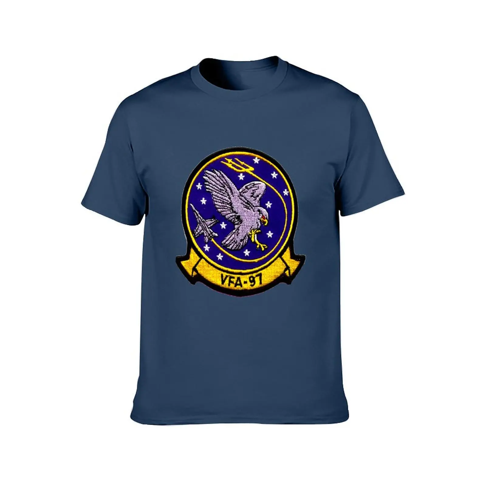 Фото VFA-97 Warhawks Patch футболка аниме футболки дизайнерская футболка №2