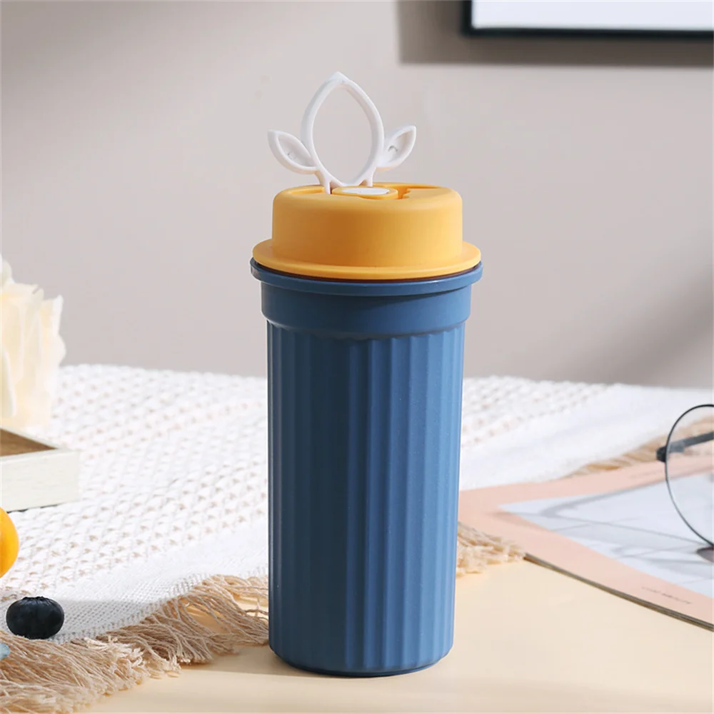 

Handheld Cup 7x15cm Outdoor Sealed Internet Celebrity Coffee Cup Kitchen Accessories Water Cup Pp Portable Gift With Lid Ins