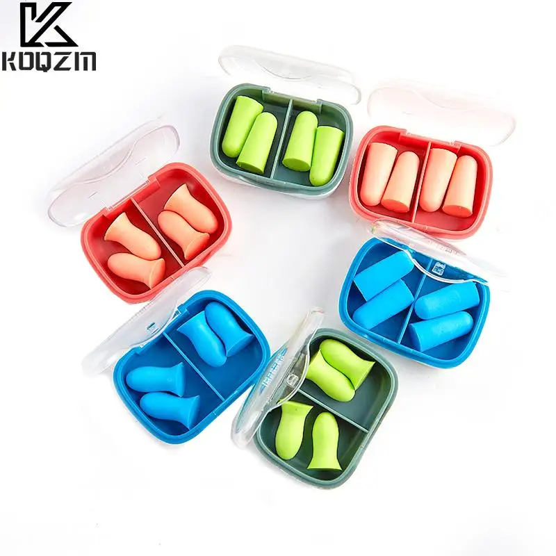

Ear Plugs Earplugs Noise Reduction Sleep Sleeping Earplugs Filter For Ears Soft Sponge Soundproof
