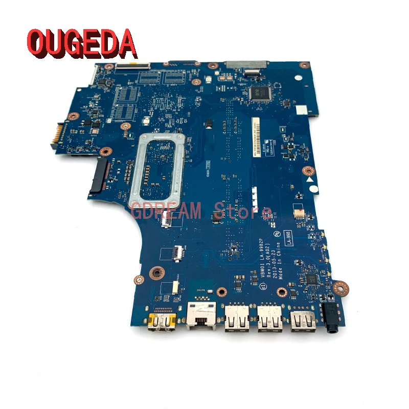 Материнская плата для ноутбука Dell Inspiron 15R 5537 3537 SR16Z I7-4500U CPU DDR3L |