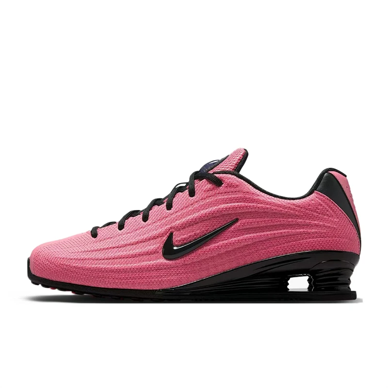 Фото Кроссовки Nike SHOX Z Classic: модные, прочные, легкие и удобные повседневные кроссовки с низким верхом для женщин - розовые HQ7540-601 №2