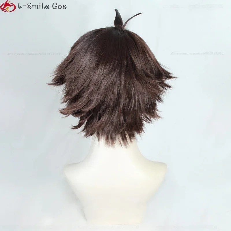 Аниме Хайкю!! Парик для косплея Oikawa Tooru сезон 4 короткие коричнево-коричневые