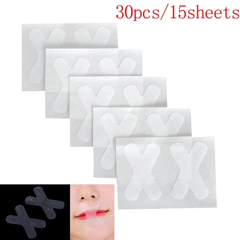 

Improved Nighttime Sleeping Less Mouth Breathing 30Pcs Sleep Strips Advanced Gentle Mouth Tape for Better Nose Breathing